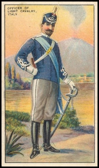 Officer of Light Cavalry Italy